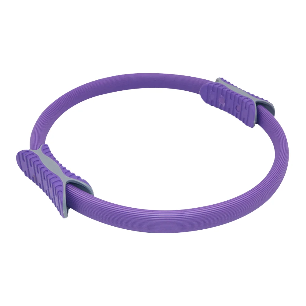 

1pc Non-slip Pilates Ring Fitness Exercise Ring Expansion Chest Movement Tool Fitness Equipment for Women Yoga (Purple)