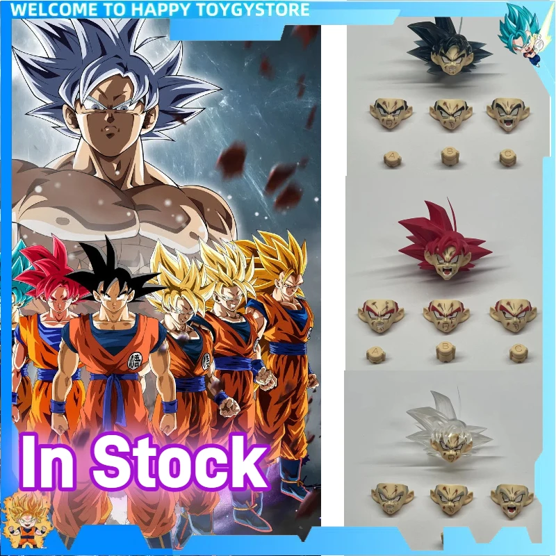 

in Stock DCG Toys Dragon Ball Z Son Goku 2.0 3.0 Voxel Head KO Anime Figure Head Model Statue Collectible for Christmas Gift