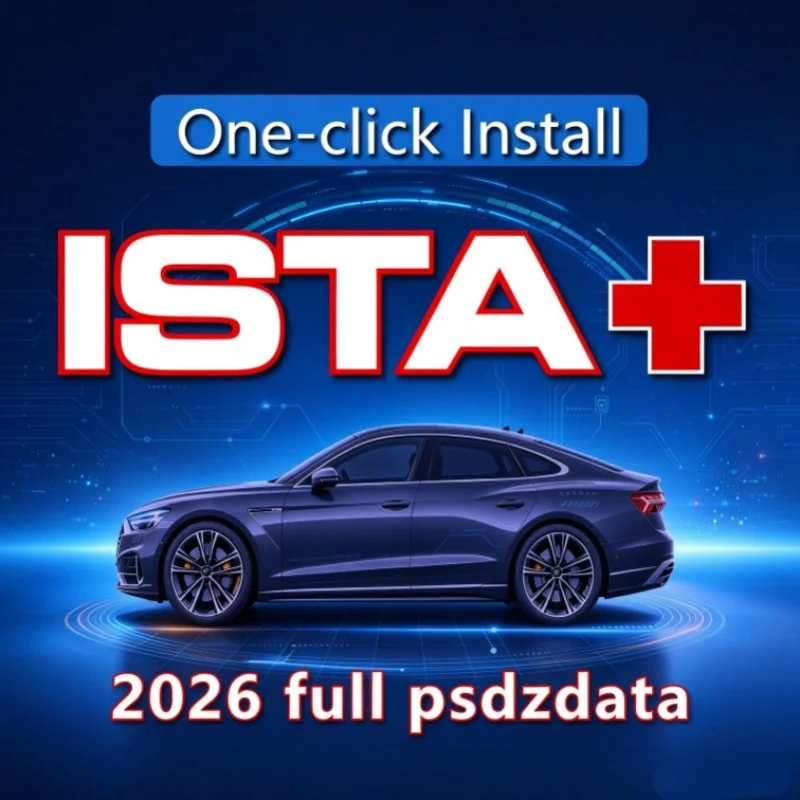 ISTA 4.60.40 July 2026 Diagnostic Software ICOM ENET K+Dcan OBD ista software with full  psdzdata