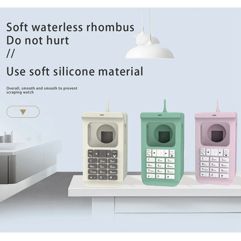 Charging Holder Dock Silicone Charging Holder Dock For Apple Watch Charger Stand Retro Computer Pattern Charging Base B