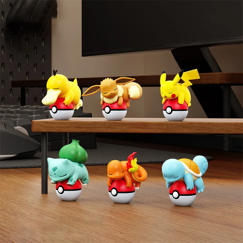 Figura pokemon en pokebola