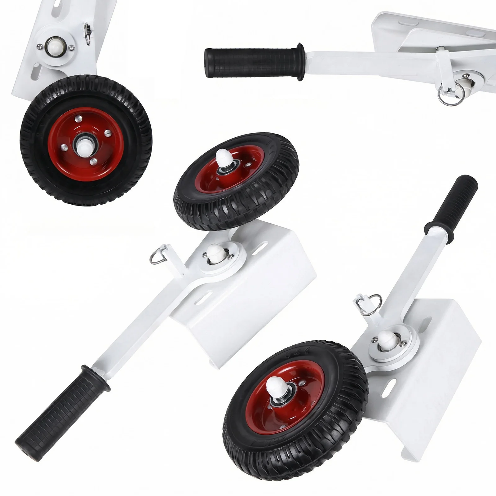 

Комплект колес для футбольных ворот с высокоподъемными резиновыми шинами и поворотным механизмом для подъема/откидывания, для роликовых/раздвижных ворот