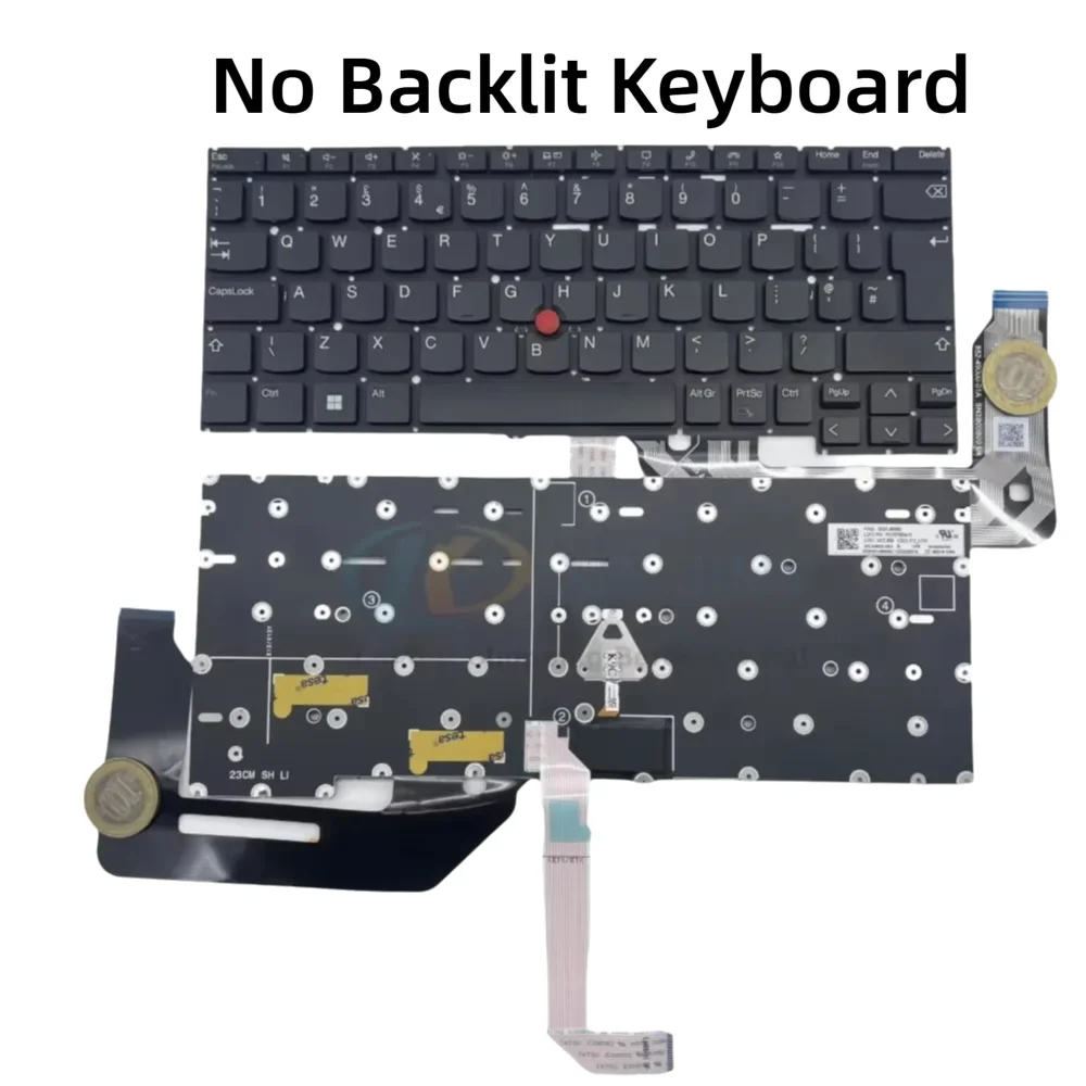 No Backlit UK With Point Keyboard For Lenovo ThinkPad X13 Gen4 X13 Gen 4 Gen 5 X13 Yoga Gen4 X13