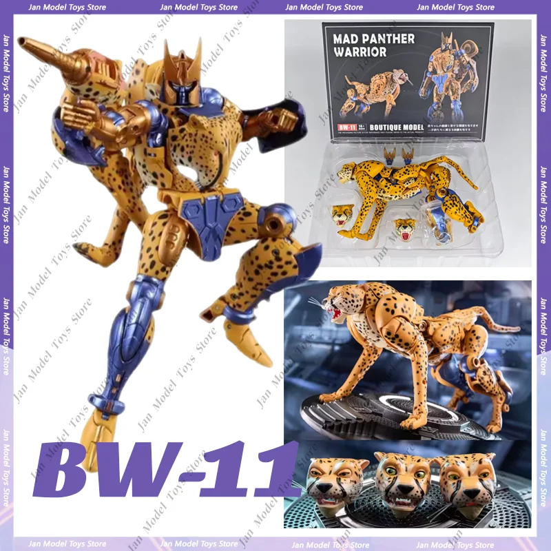 NEW Transformation BW Beast Wars BW-11 BW11 Cheetor Mad Panther Warrier MP Scale Action Figure Collection Mode Statue Custom Toy