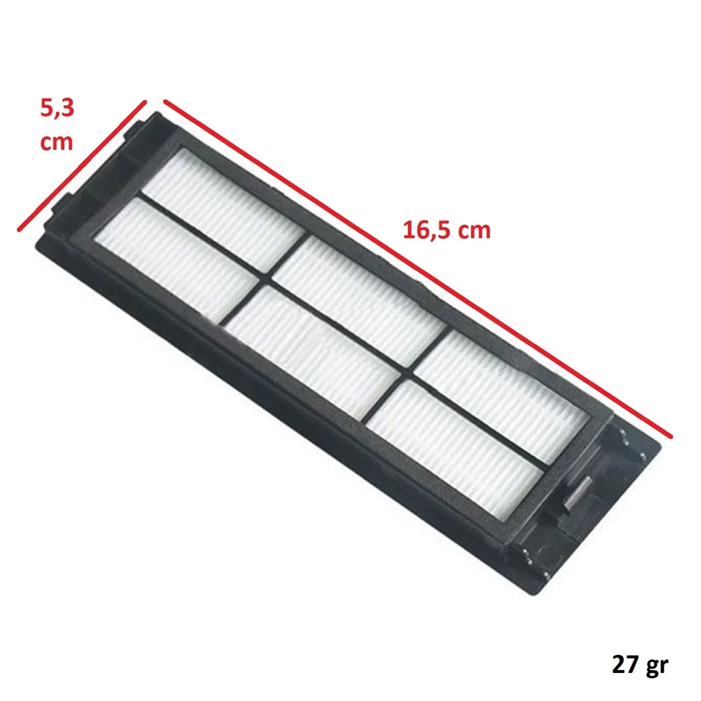 Kompatibel für xiaomi Roborock E4 Serie C10 Plus E3 E35 smart roboter-staubsauger Hepa-filter 6 pcs