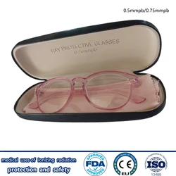 Genuine x-ray protective 0.5/0.75mmpb child lead glasses radiology department radiological protection children lead spectacles