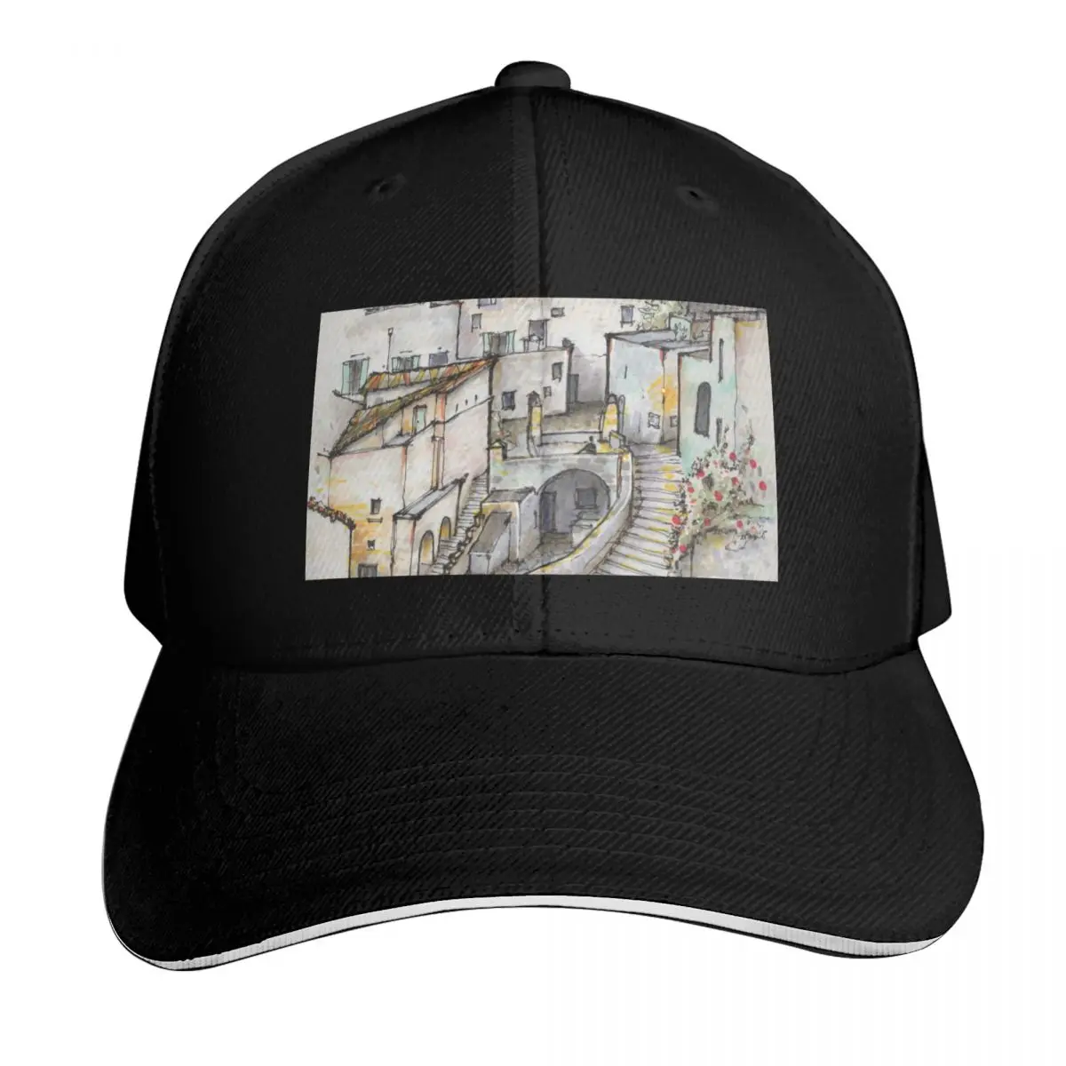 Gorra de béisbol Matera Italy, gorra de playa nueva, gorra de golf, gorra de diseñador genuina para mujer y hombre