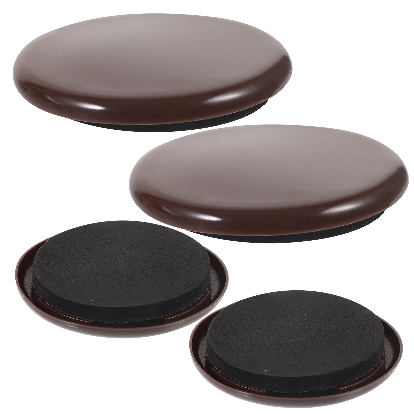 

4Pcs Furniture Foot Pads Felt Plastic Chair Leg Protectors for Hardwood Floors Durable Furniture Sliders Noise Reduction and