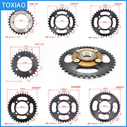 Electric Tricycle Chainring 420# 28T29 32T 34T 36T 37T 38T 41T With non-gear flywheel No-tooth Freewheel fit ATV Dirt Bike Buggy