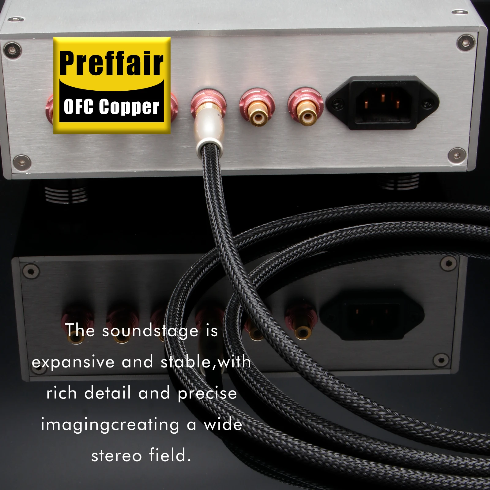 Preffair 1 قطعة 3.5 مللي متر إلى RCA كابل الصوت HiFi ستيريو AUX 3.5 مللي متر 3Pin جاك لمكبرات الصوت سلك المسرح المنزلي #5