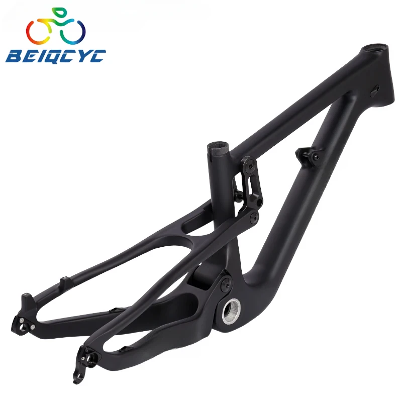 20 inch KIds Bikes Frame Travel 80mm Boost Full Carbon XC Suspension Frame For Kids Bike