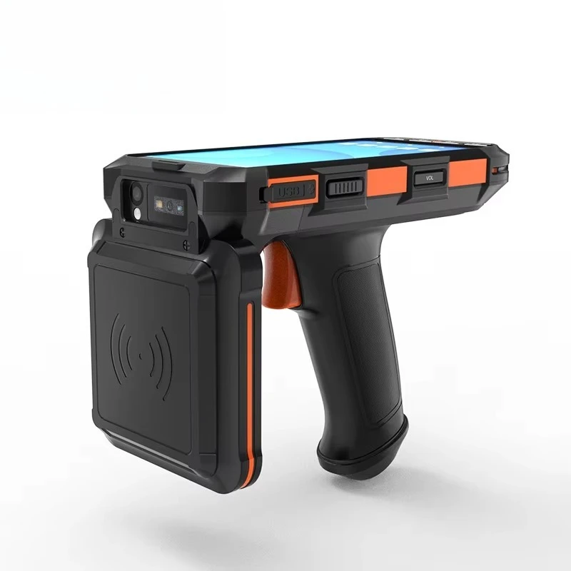 C6100 Android 13 GMS Industrial Data Handheld Terminal Rugged Pda with Honeywell Barcode Scanner and Impinj E710 Uhf Rfid Reader