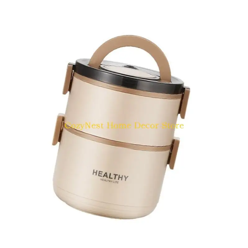 

92MF Эффективные нержавеющие стальные переноски для еды Многоцелевой термоконтейнер для пищевых продуктов со складной посудой