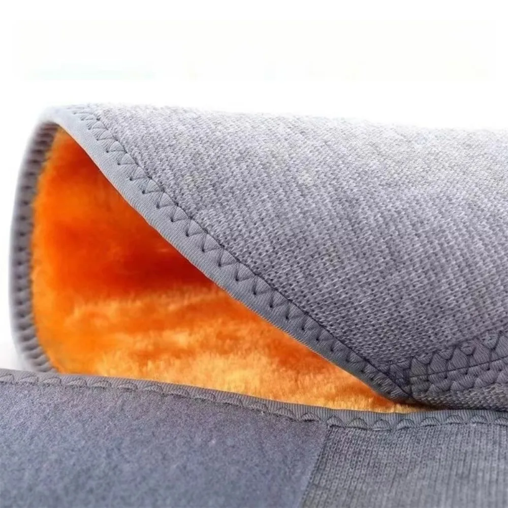 حزام خصر ناعم جديد مقاوم للبرودة، حزام خصر مخملي ذهبي اللون، فحم الخيزران، حزام خلفي دافئ، حماية الخصر الرياضي