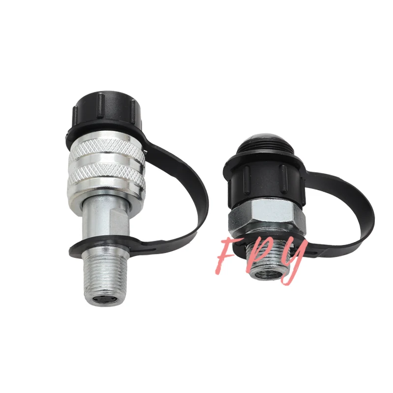 Imagem -03 - Conjunto de Acoplamento Rápido Hidráulico Conector Hidráulico Acessórios para Ferramentas Npt Zg3 1pc