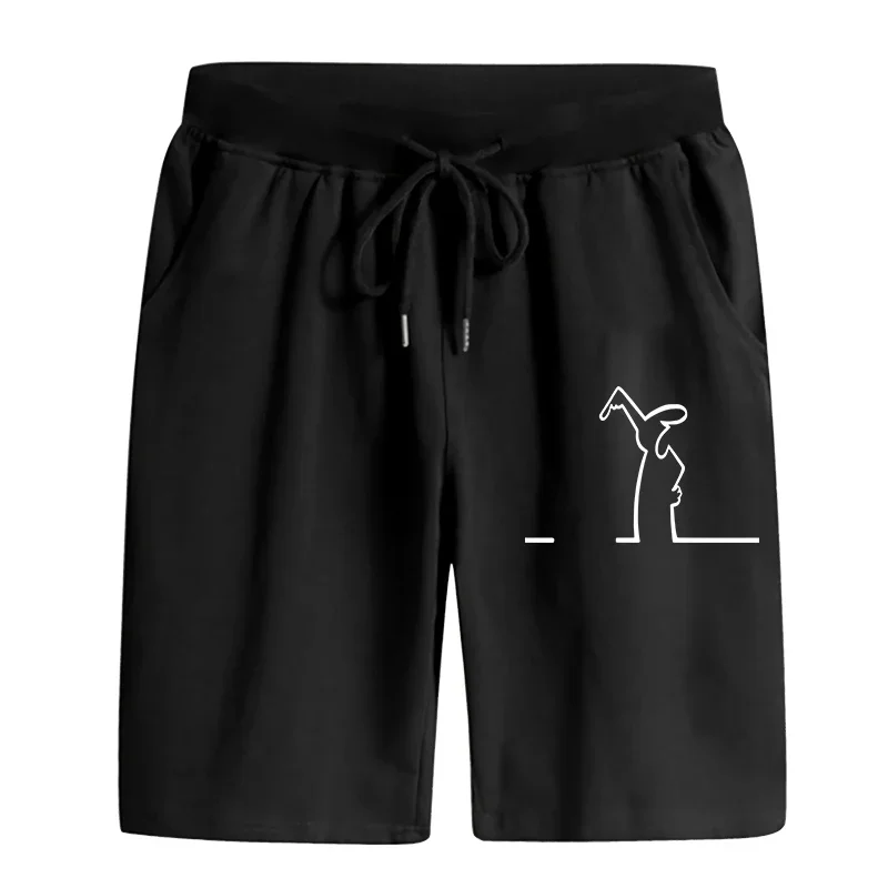 Elastic Ventilate Printing Loose Comfort Men's Fashion Hot Sale Sports Shorts Summer Gym Basketball Outdoors Jogging Casual