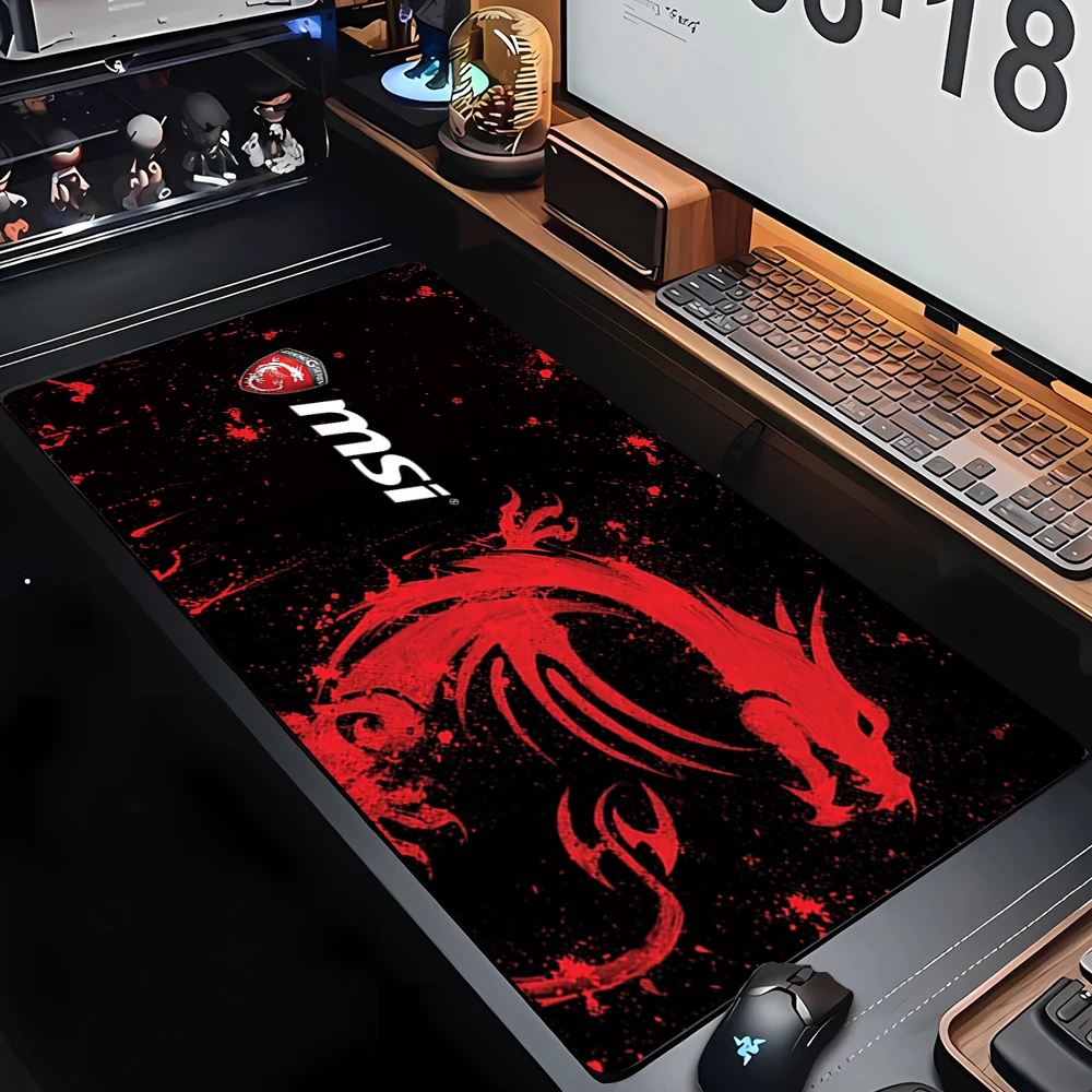 Imagem -03 - Computer Table Mause Pad para pc Gamer Cabinet Msi Mousepad Gaming Desk Mat Deskmat Empresa pc Gamer 40x90