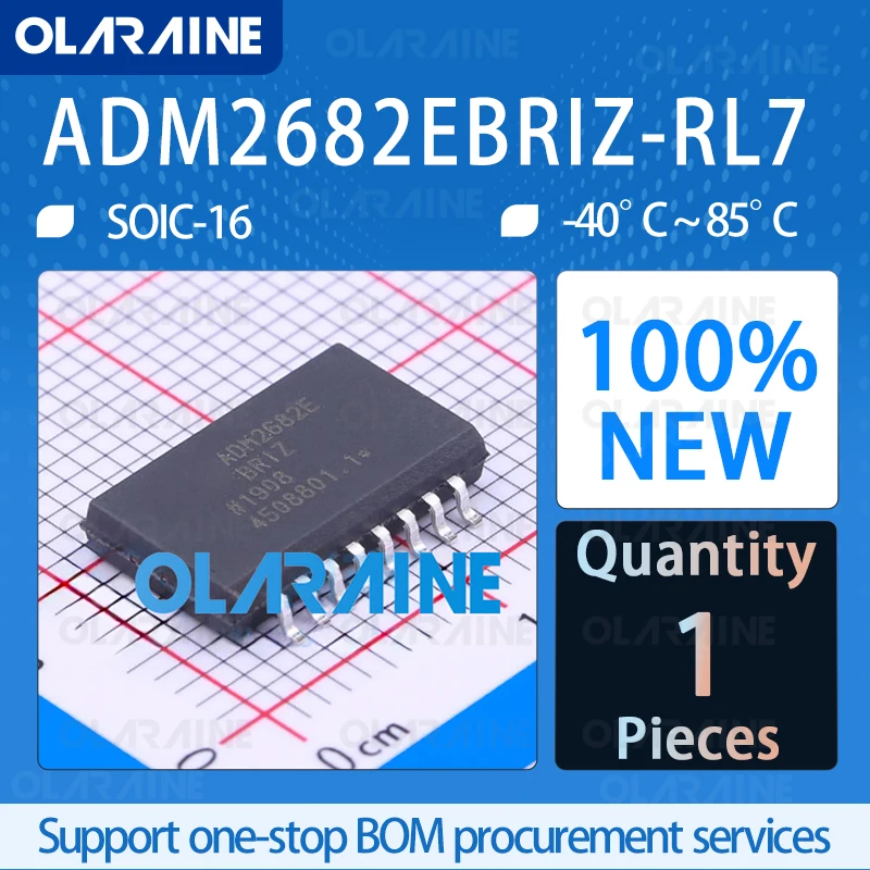 ADM2682EBRIZ-RL7 SOIC-16 RS-422/RS-485 interface IC IC chip circuit controller switch processor sensor Olaraine