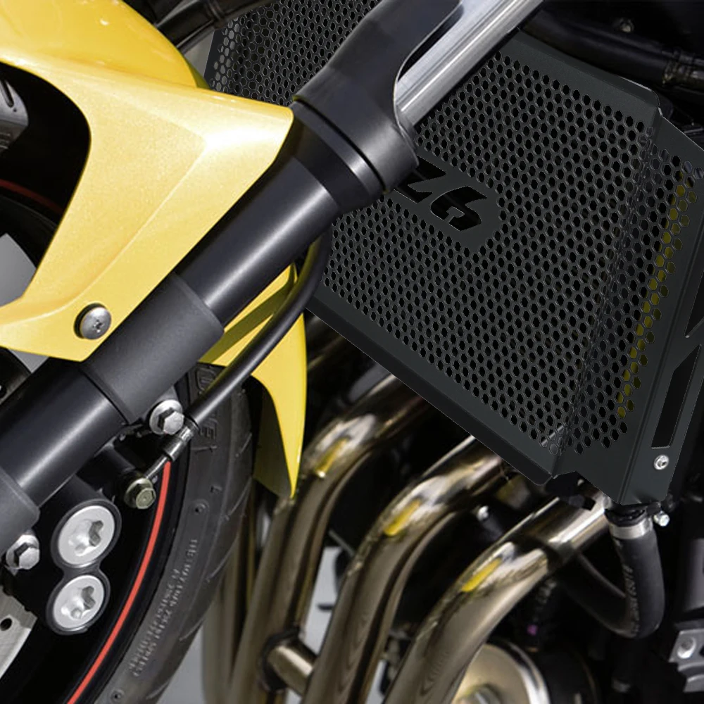 Motorcycle Radiator Guard For Yamaha FZ6 FAZER FZ-6 Fazer FZ6 N/S/S2 2004 2005 2006 FZ6N FZ6S Grille Cover Protector Accessories