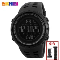 SKMEI 1251 5Bar Waterproof Digital Watch reloj hombre for Outdoor Sport Men Multifunction Alarm Clock Chrono Watches