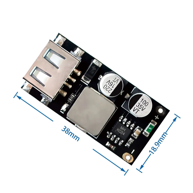 QC3.0 QC2.0 USB DC-DC Buck Converter Charging Step Down Module 6-32V 9V 12V 24V to Fast Quick Charger 3V 5V 12V Circuit Board