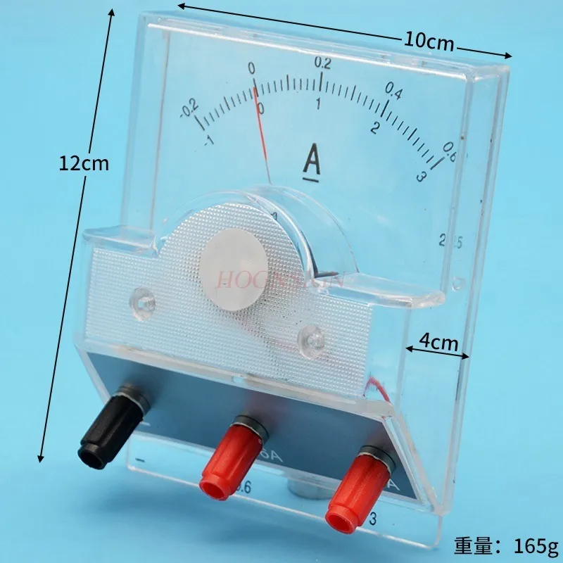 Projection ammeter teaching instrument for middle and high school physics experimental equipment