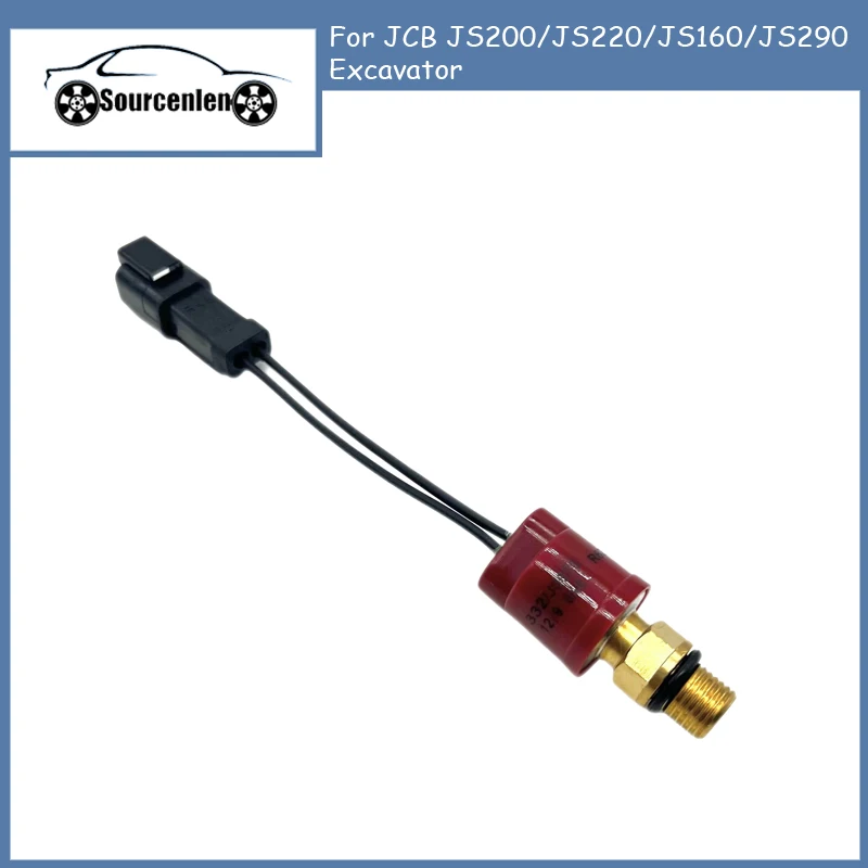 

332-J0670 332J0670 Pressure Switch For JCB JS200/JS220/JS160/JS290 Excavator Oil Pressure Sensor