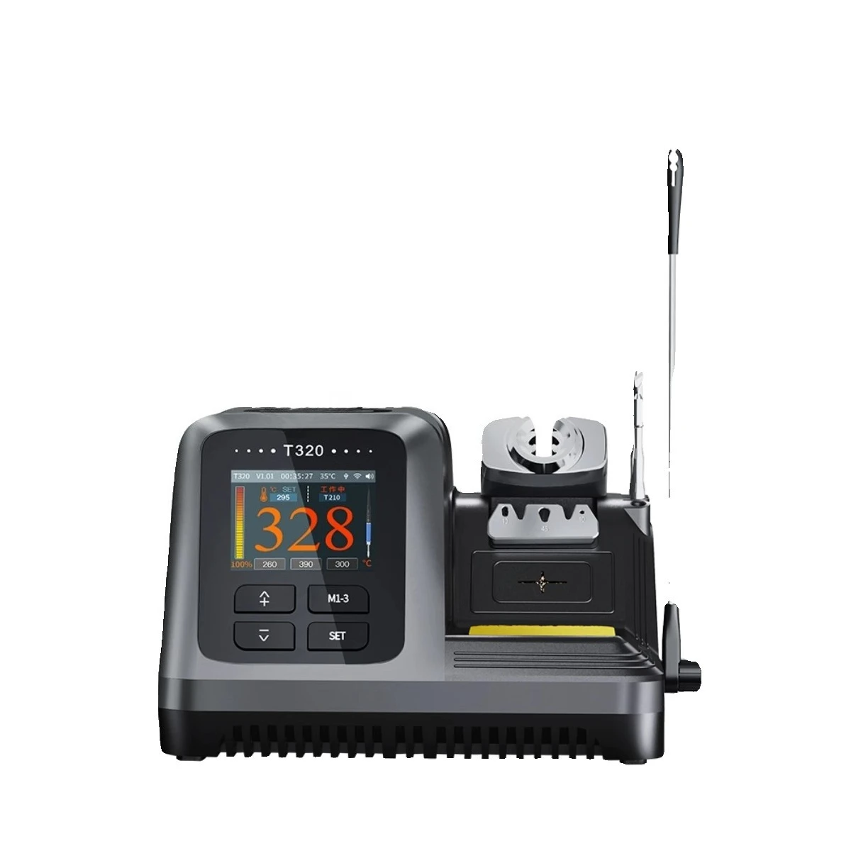

T320 electric soldering iron 210 soldering table high power adjustable constant temperature, digital display mobile phone