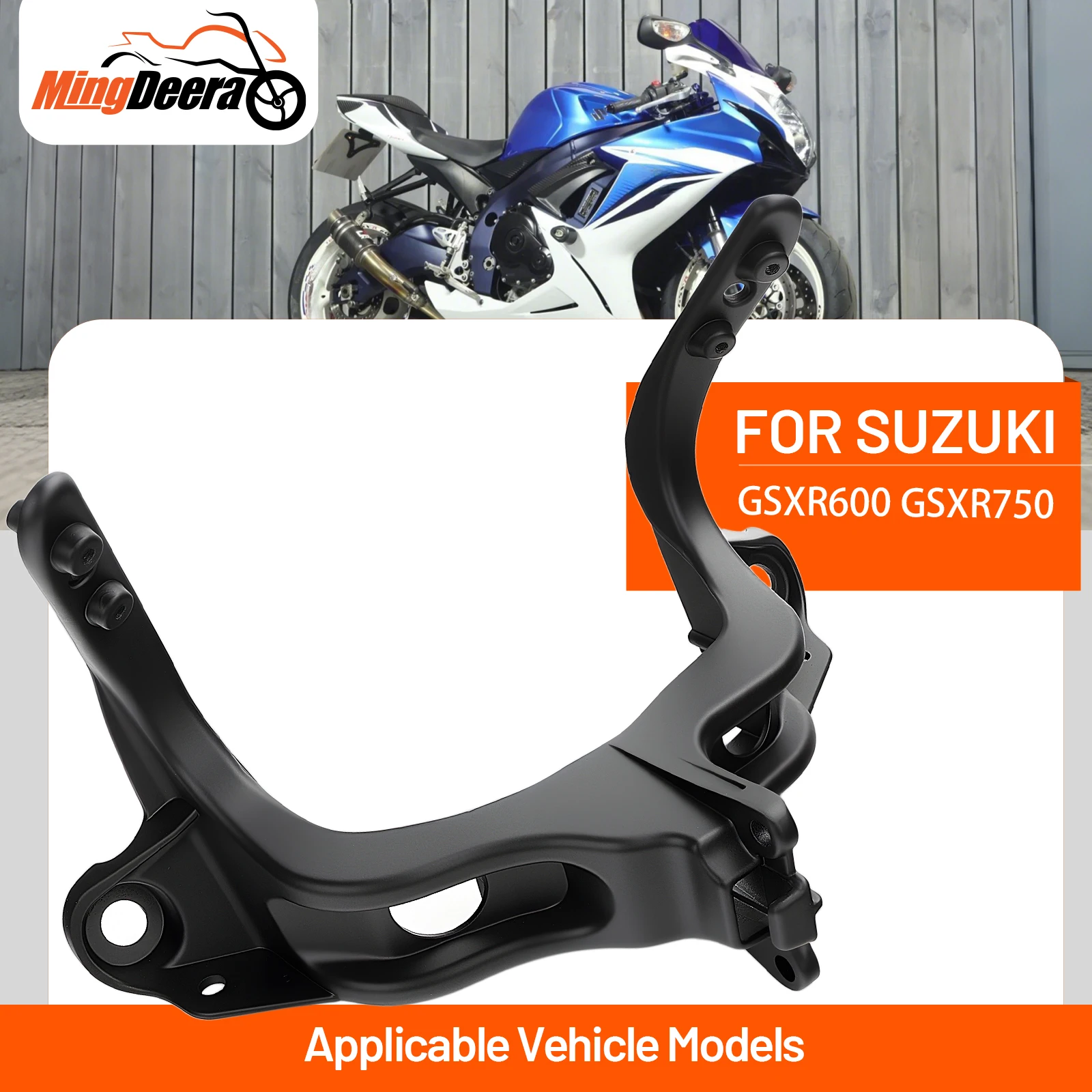

Кронштейн фары мотоцикла для Suzuki GSXR600 GSXR750 2004-2005, передний верхний кронштейн мотоцикла, кронштейн обтекателя мотоцикла