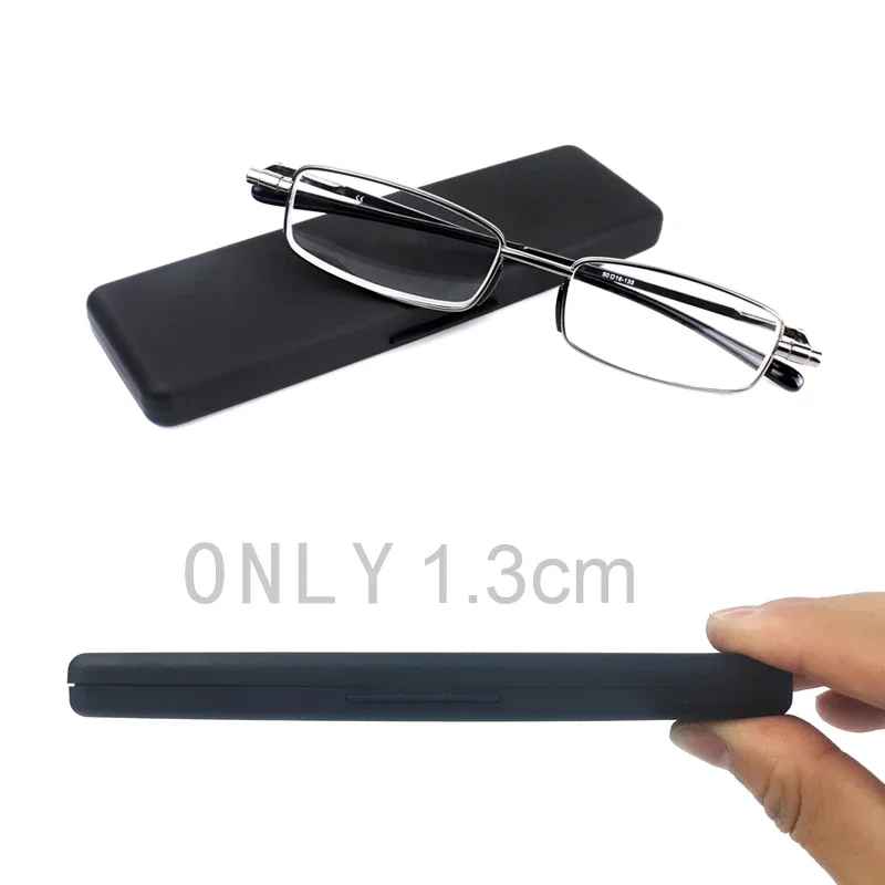 Reading Glasses for Men Slingshots Magnifying Glasses Progressive Women Foldable Full-Rim Frame Glasses Presbyopic