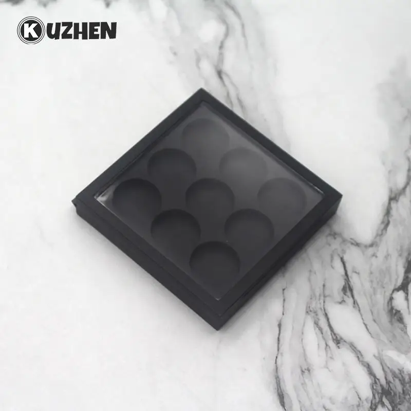 1/2/3/9 Grids Empty Eyeshadow Dish Palette Eye Makeup Storage Box For Women Girls Beginners DIY Eyeshadow