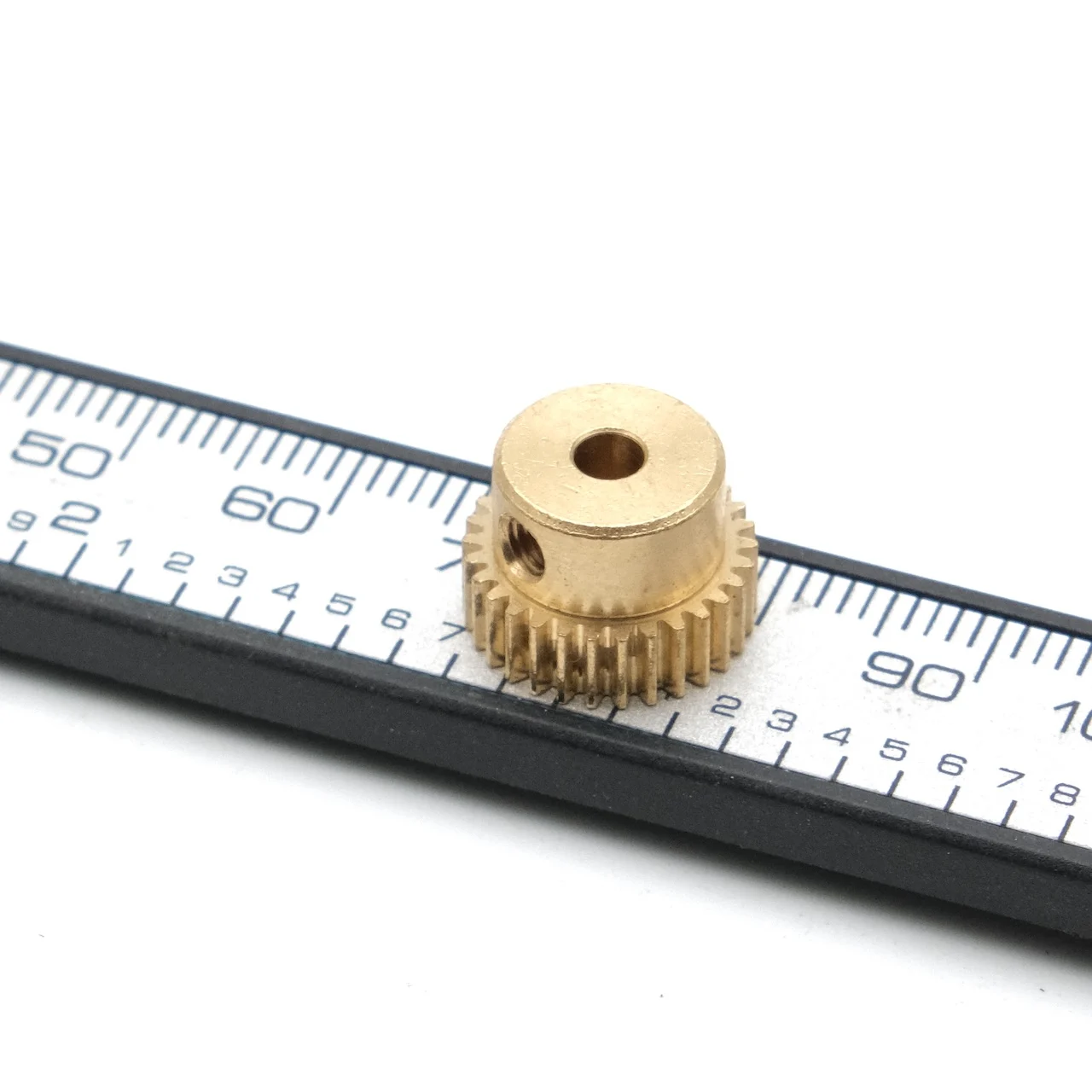 Off-Road RC Chassis M0.4 30 Teeth Vehicle Model Differential Steering Metal Gear Brass Fittings for 3-5mm Shaft