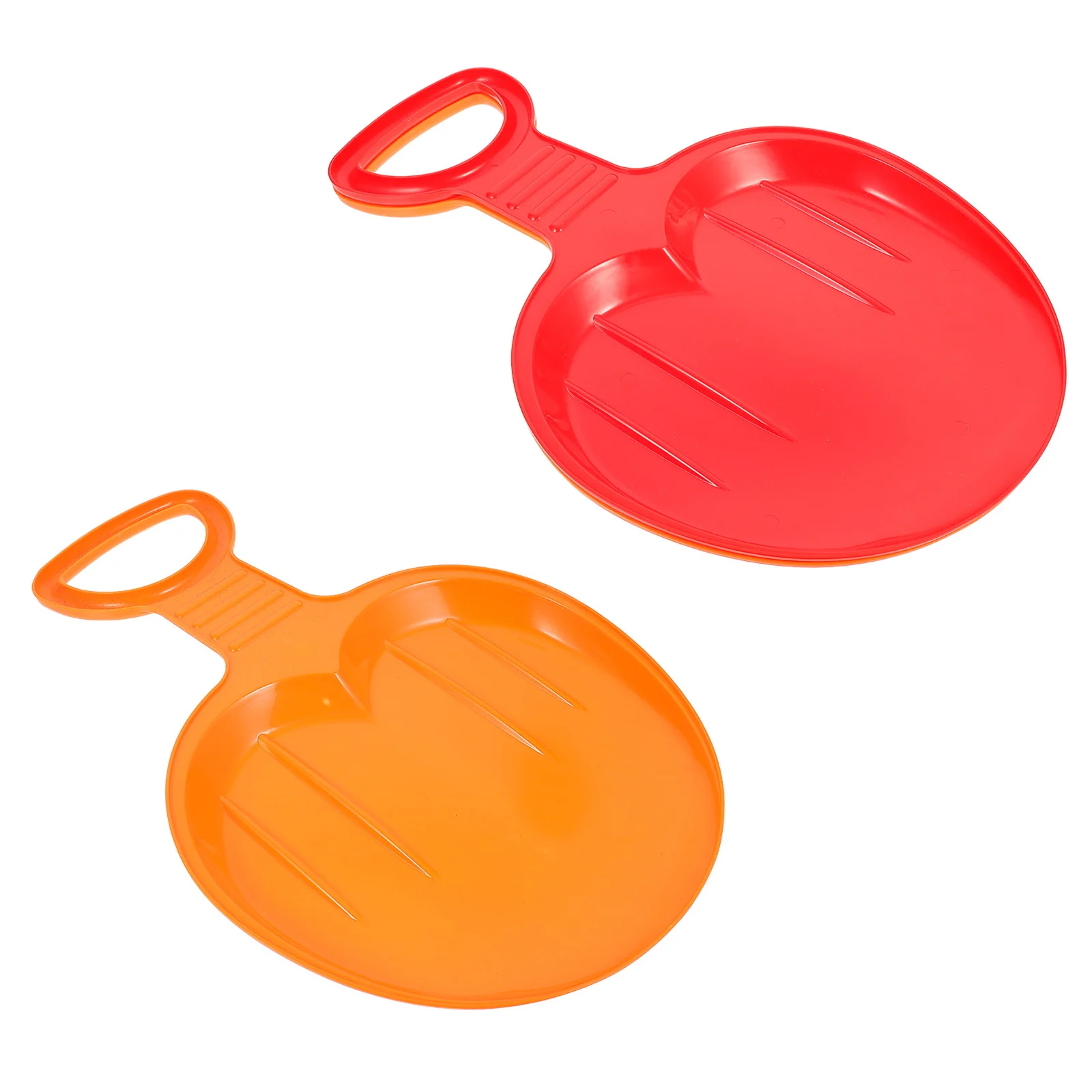 

2Pcs Thick Durable Snow Sled Kids Ski Board Outdoor Snow Grass Sand Sliding Lightweight Snowboard Plate