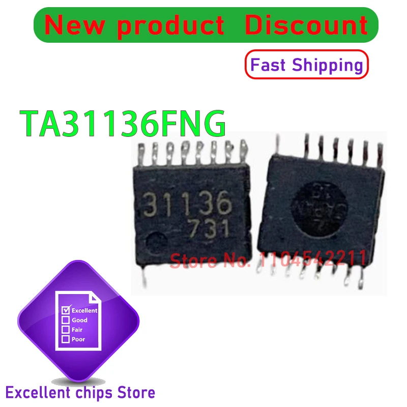 TA31136FN TA31136FNG 31136G SSOP16 100% Brand 10~50pcs/lot