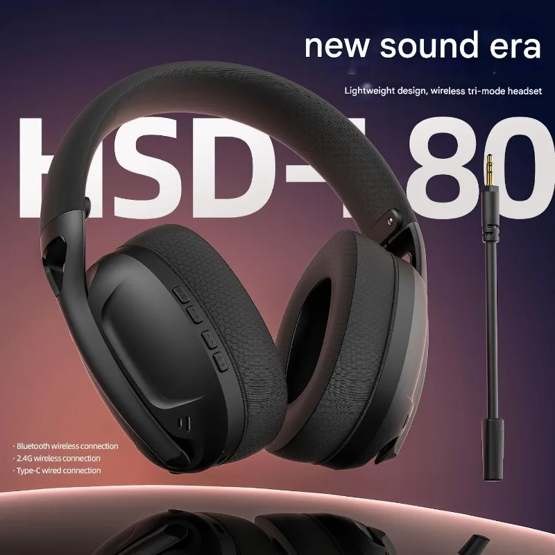 

Smailwolf L80 Earphones Wireless The Third Mock Examination Lightweight Wired 2.4G Universal Type-c/USB Bluetooth Headset Gift