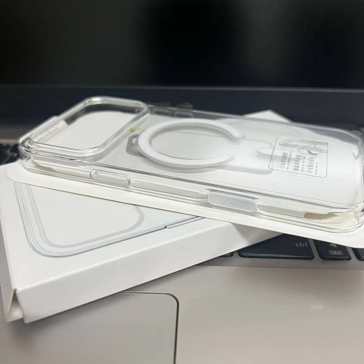 Original Transparent Phone Case For iPhone 17 Air 16 15 14 13 12 Pro Max Cases For Magsafe Animation Wireless Charging Cover - náhled 5