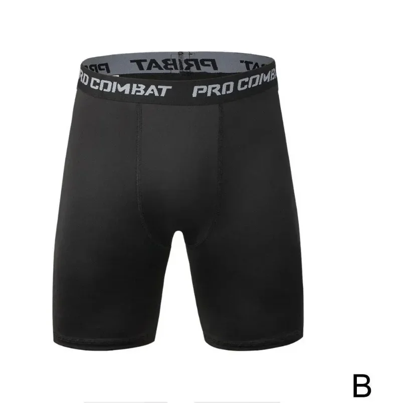 سراويل ضيقة رياضية جديدة للرجال لعام 2025 ، سراويل ضيقة مضغوطة مرنة للياقة البدنية ، شورت سريع الجفاف ، شورت مرن للتدريب على الجري #5