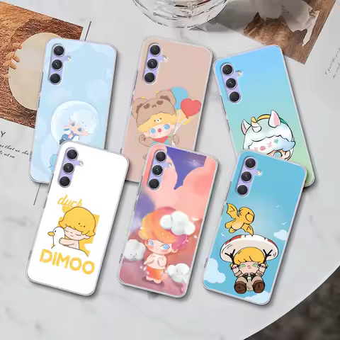 DIMOO Case for Samsung Galaxy A51 A14 A54 A12 A41 A21s A13 A15 A55 A71 A23 A31 A33 A52 A24 A32 A34 A53 A42 A22 TPU Phone Cover