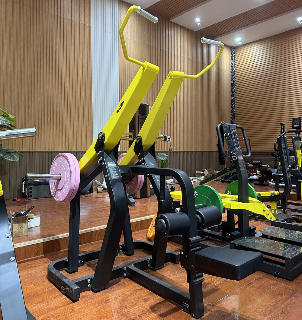 

Land Commercial Gym Machine Plate Loaded Gym Equipment Lat Pulldown Machine