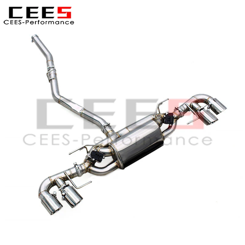 CEES Catback Muffler for Maserati Grecale 2.0T 2023-2026 Stainless Steel Pipes Valvetonic Exhaust System with Control