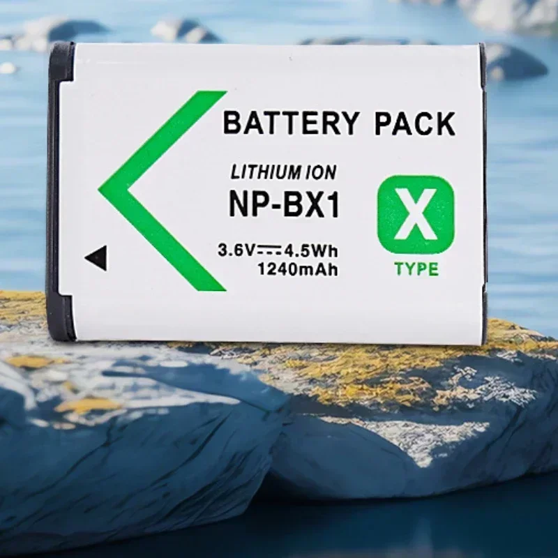 NP-BX1 1240mAh 3.6V Battery Suitable for Sony RX100 H400 RX1R HX300 HX400 HX50 M6 M7 X3000R X3000 AS300