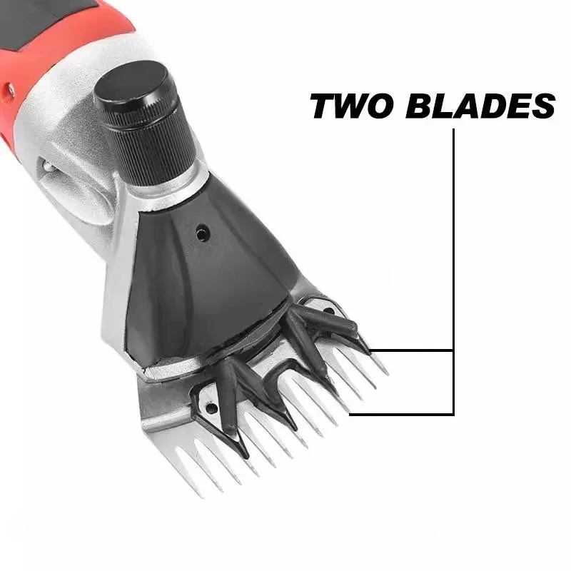 مناسبة لـ 850 واط 6 التروس سرعة الكهربائية الأغنام الماعز آلة قص 220 فولت الانتهازي أداة الصوف مقص آلة قطع مع صندوق