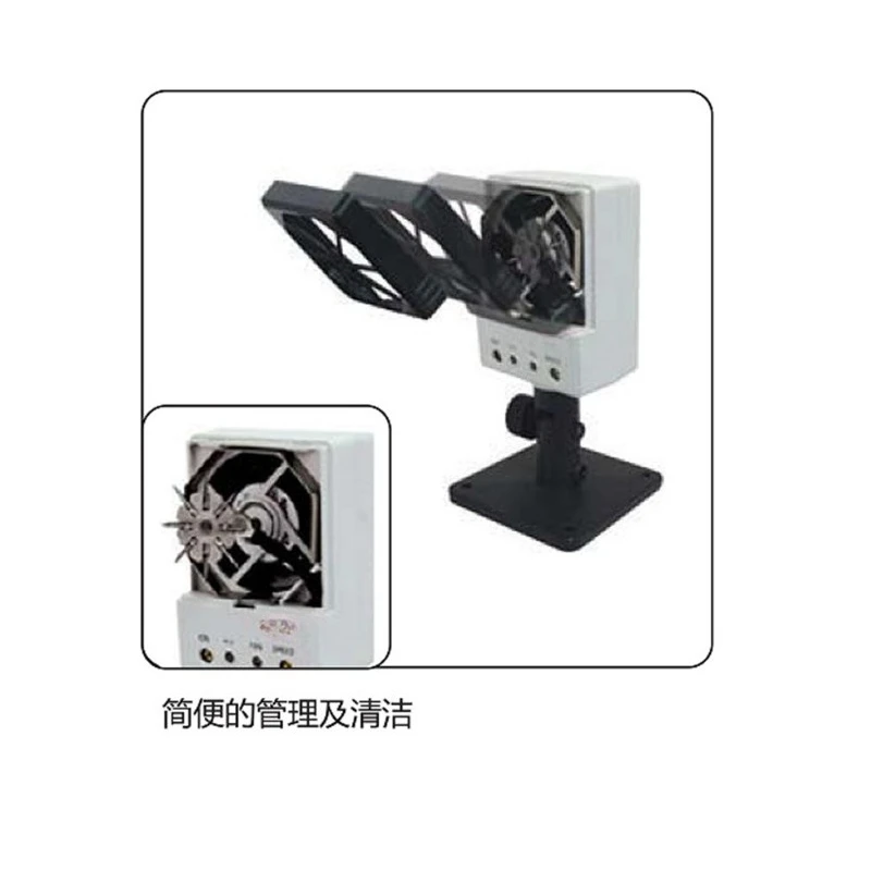 High frequency AC ion fan static eliminator ASF-40