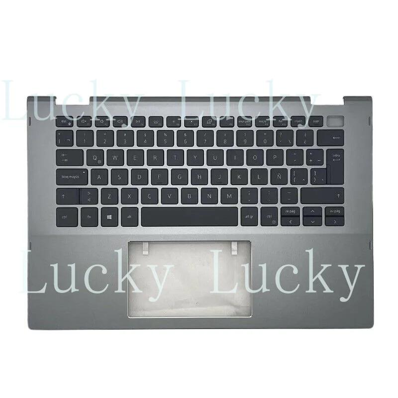 

f New Palmrest LA Keyboard w/Backlit For Dell Inspiron 14 5406 2-In-1 P126G 0X46H3