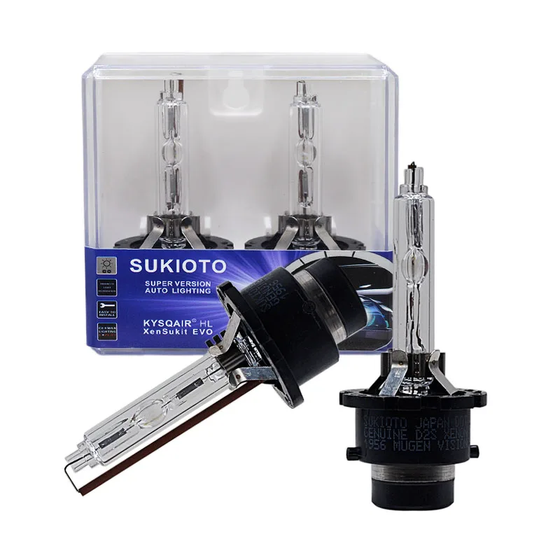 

2PCS SUKIOTO GENUINE JAPAN Super Bright 12V 35W D2S D4S HID Bulb DOT D2S HID Xenon Headlight 3800LM D2R D4R Xenon Lamp Light