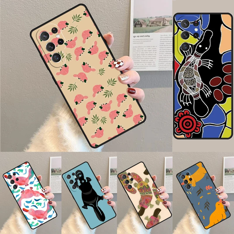Entennasen-Tiermuster Handyhülle für Samsung Galaxy Note 10 Pro S26 S25 S24 S23 S22 Ultra Plus S21 FE S20 Cover