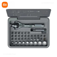 Xiaomi Duka RS2 Ratchet Screwdriver Set Magnetic Wrench Semi-auto Storage 40 in 1 Multi-purpose Sleeve Toolbox for Mobile Phone