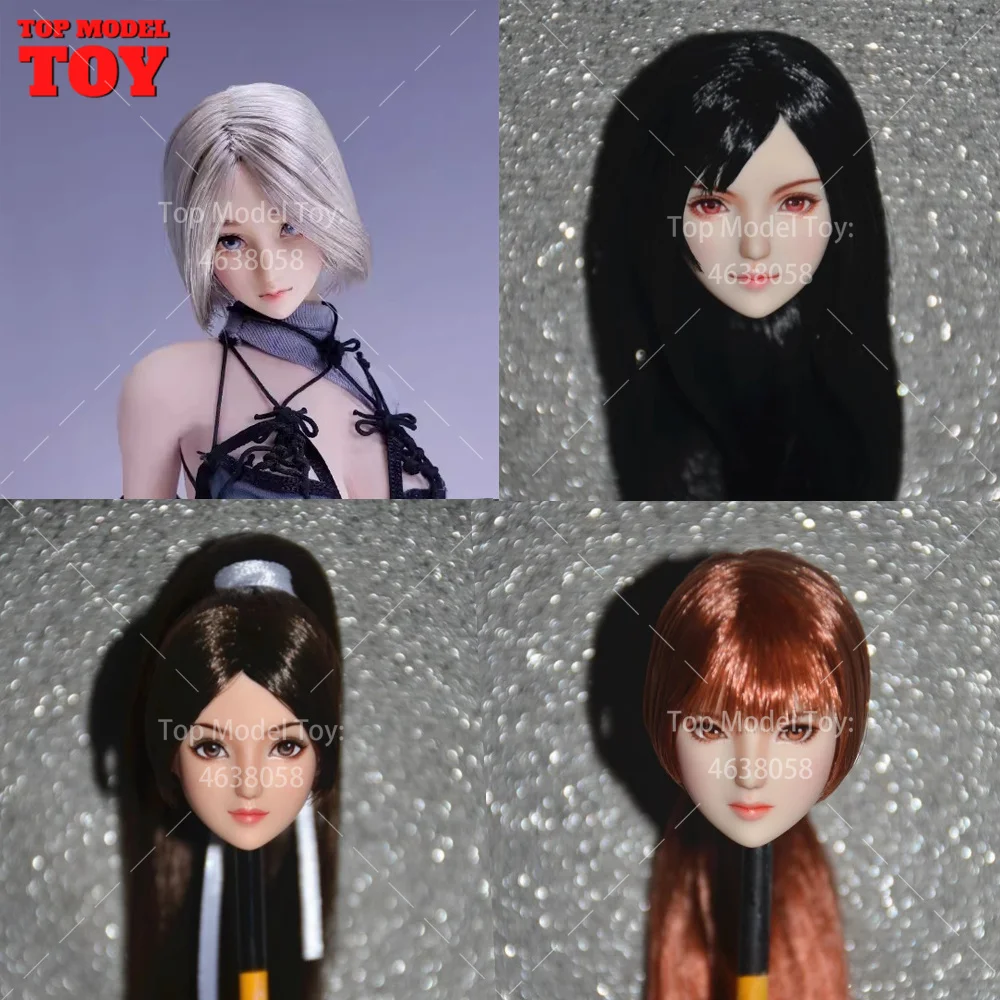 1/6 Scale Customized Obitsu Head Carving Tifa Japanese Anime Characters Model For 12