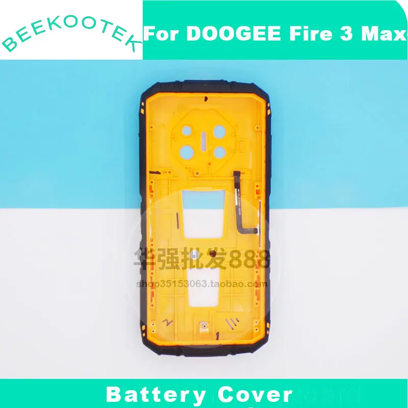 New Original DOOGEE Fire 3 Max Battery Cover Back Cover Cell Phone Rear Cover For DOOGEE Fire 3 Pro Smart Phone