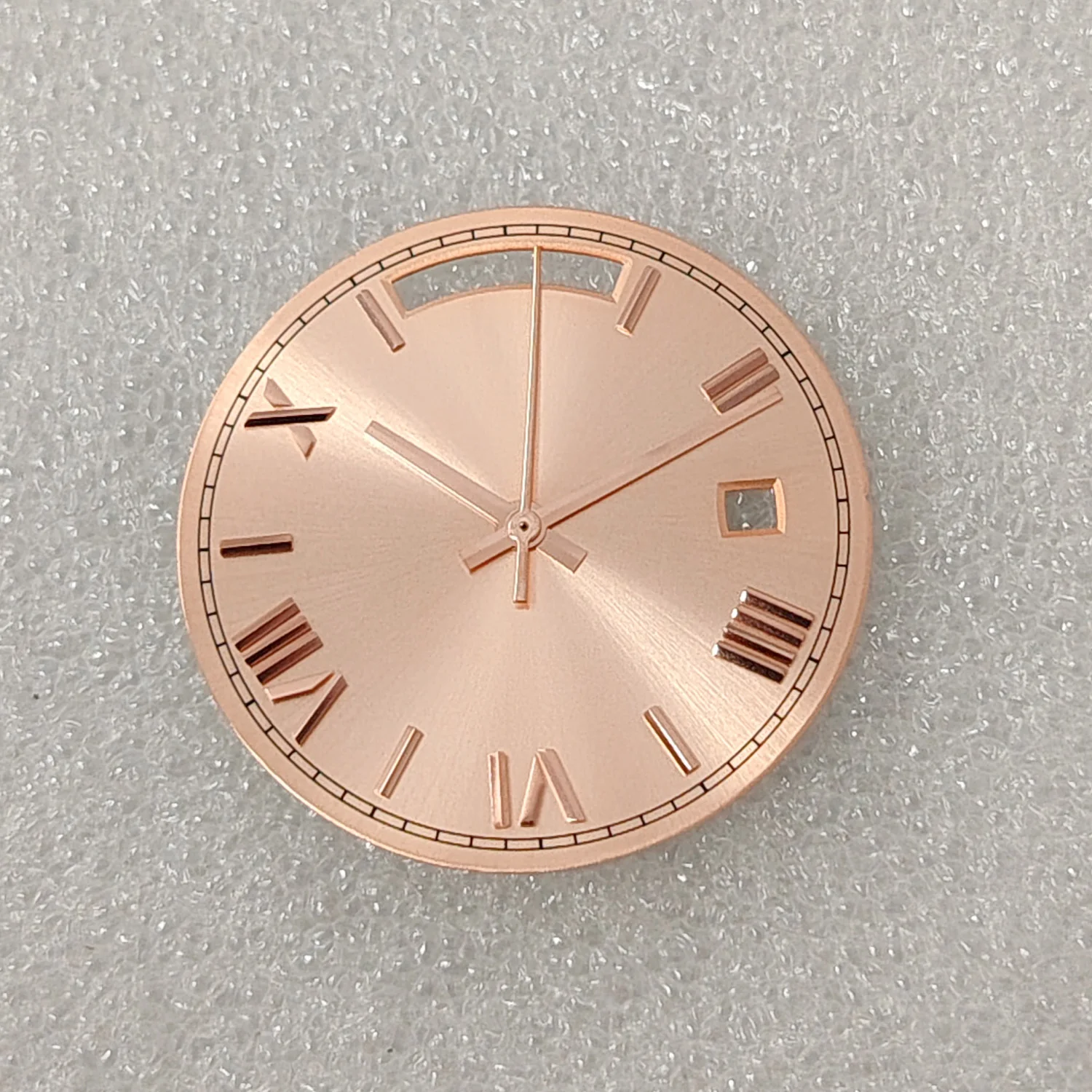 30.8mm Watch Dial and Watch Hands Set Roman Numeral Scale Watch Faces with Week Date Modification Accessory for 8285 Movement